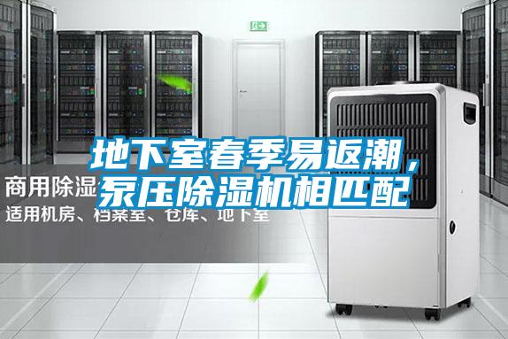 地下室春季易返潮，泵壓除濕機相匹配