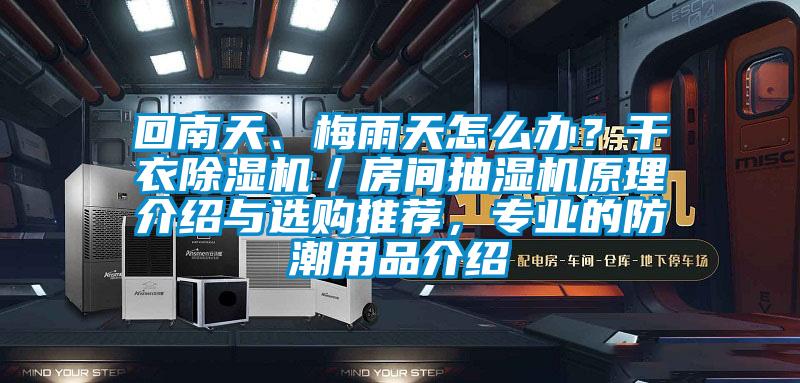 回南天、梅雨天怎么辦？干衣除濕機(jī)／房間抽濕機(jī)原理介紹與選購?fù)扑]，專業(yè)的防潮用品介紹