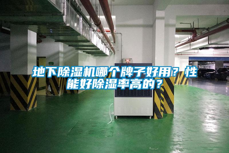 地下除濕機哪個牌子好用？性能好除濕率高的？