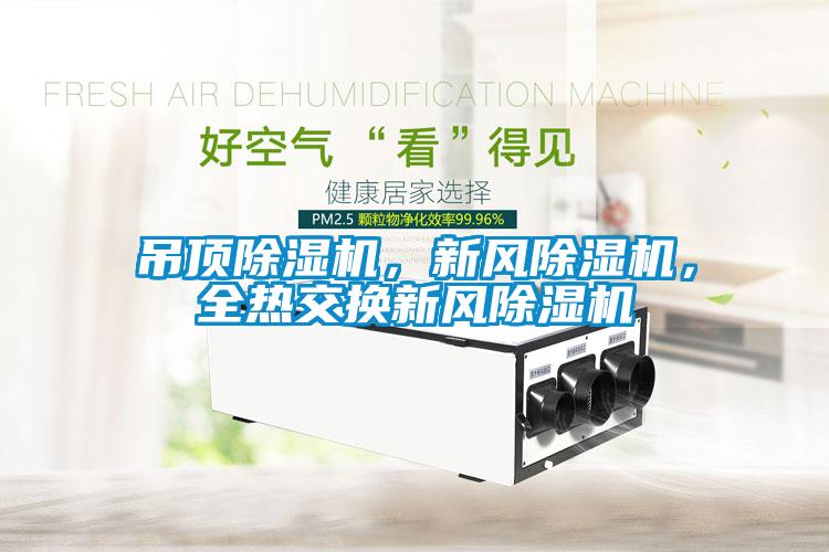 吊頂除濕機，新風(fēng)除濕機，全熱交換新風(fēng)除濕機