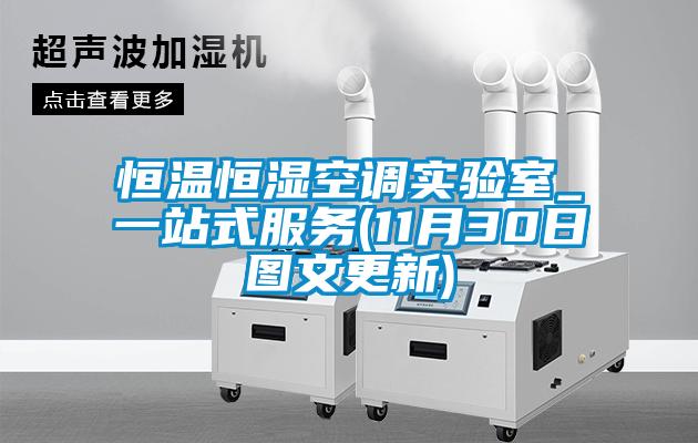 恒溫恒濕空調(diào)實驗室_一站式服務(wù)(11月30日圖文更新)