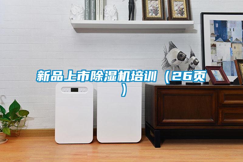 新品上市除濕機(jī)培訓(xùn)（26頁）
