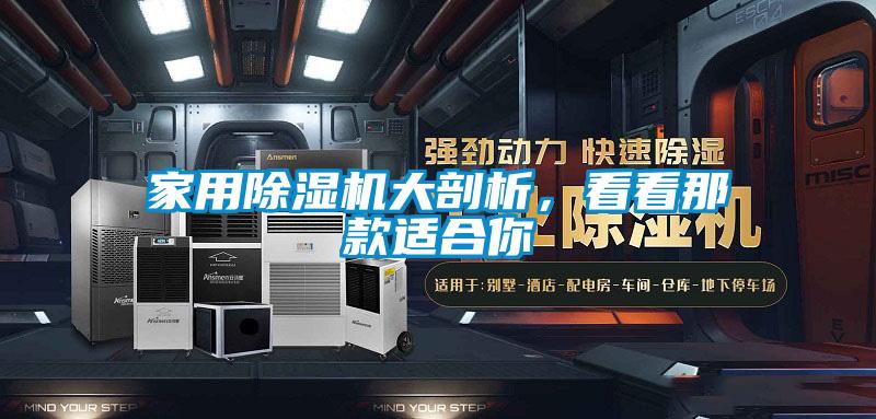 家用除濕機(jī)大剖析，看看那款適合你