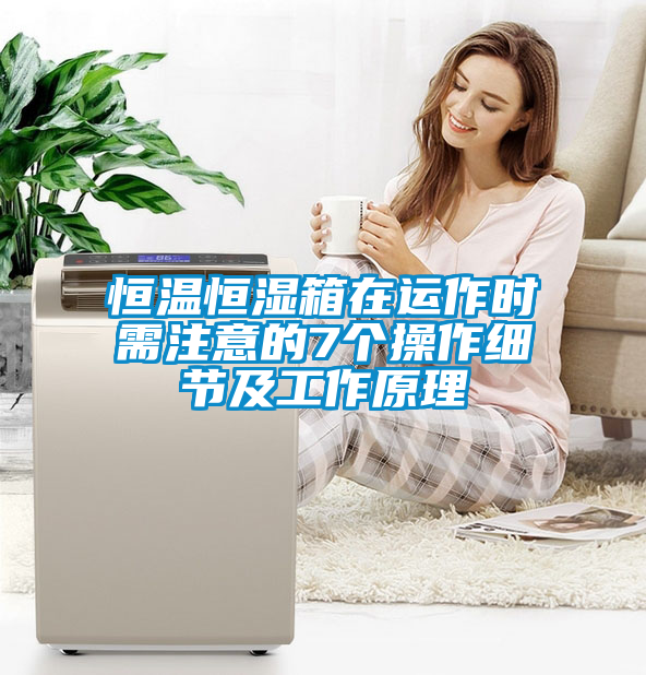 恒溫恒濕箱在運作時需注意的7個操作細節(jié)及工作原理