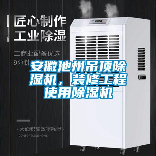 安徽池州吊頂除濕機(jī)，裝修工程使用除濕機(jī)