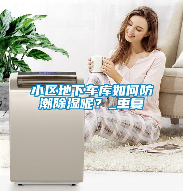 小區(qū)地下車庫如何防潮除濕呢？_重復(fù)