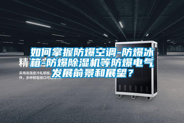如何掌握防爆空調(diào)-防爆冰箱-防爆除濕機(jī)等防爆電氣發(fā)展前景和展望？