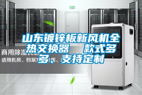 山東鍍鋅板新風(fēng)機(jī)全熱交換器  款式多多、支持定制