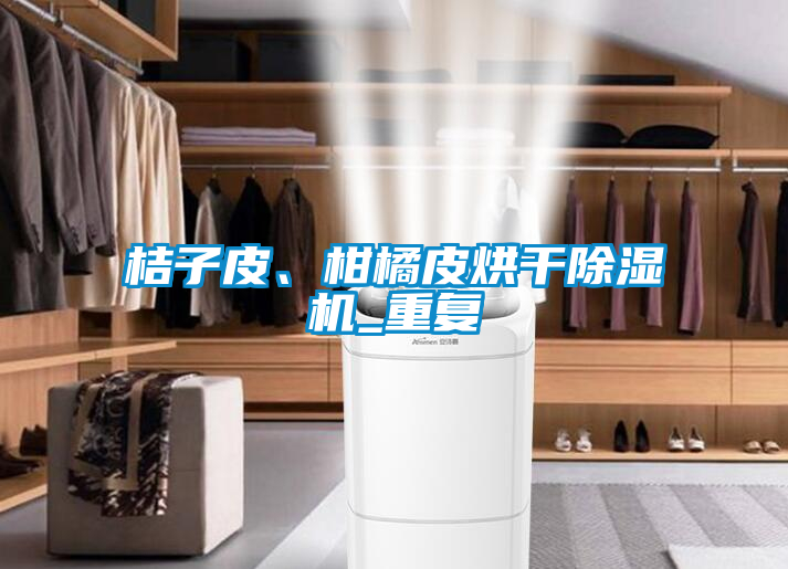 桔子皮、柑橘皮烘干除濕機(jī)_重復(fù)