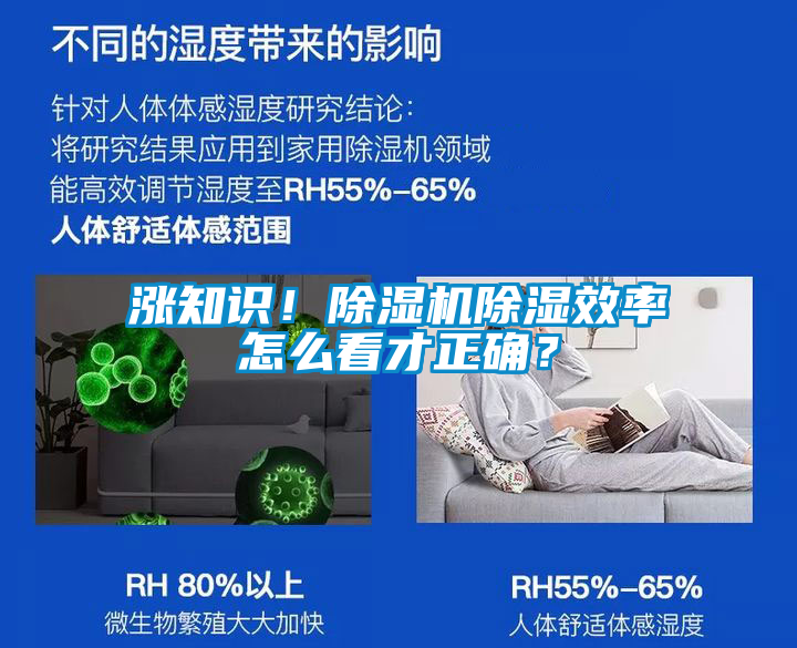 漲知識！除濕機(jī)除濕效率怎么看才正確？