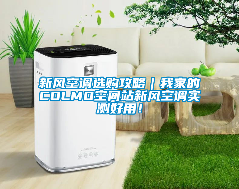 新風(fēng)空調(diào)選購攻略｜我家的COLMO空間站新風(fēng)空調(diào)實測好用！