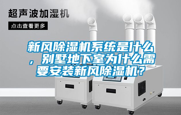 新風(fēng)除濕機(jī)系統(tǒng)是什么，別墅地下室為什么需要安裝新風(fēng)除濕機(jī)？