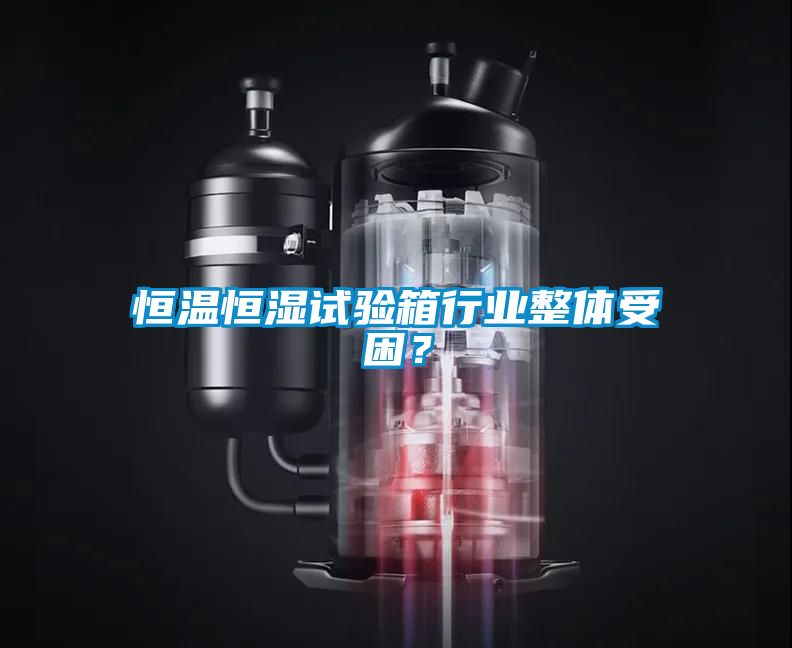 恒溫恒濕試驗箱行業(yè)整體受困？