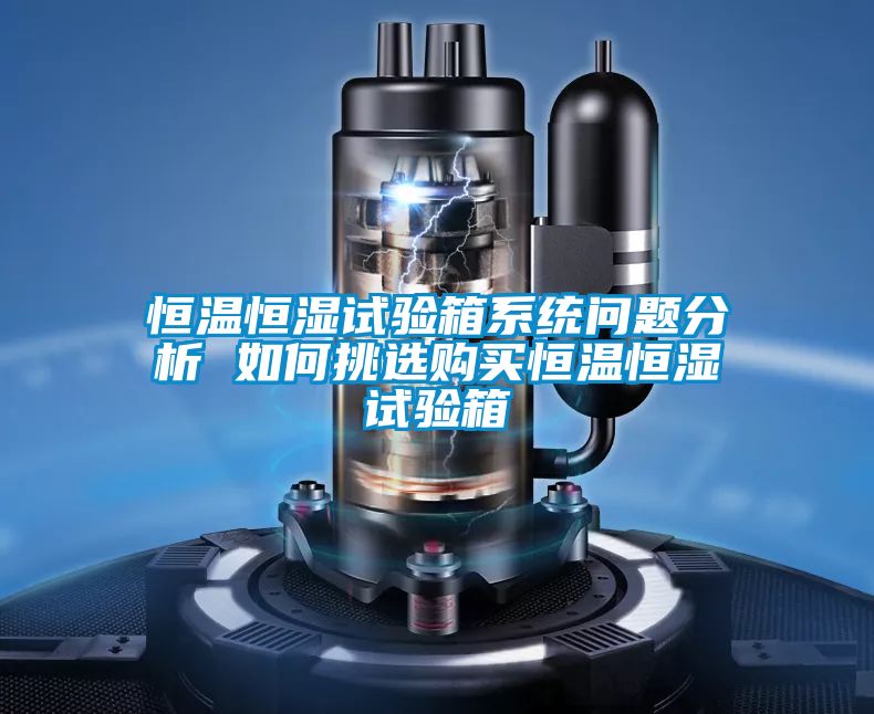 恒溫恒濕試驗(yàn)箱系統(tǒng)問(wèn)題分析 如何挑選購(gòu)買恒溫恒濕試驗(yàn)箱