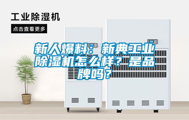 新人爆料：新典工業(yè)除濕機怎么樣？是品牌嗎？