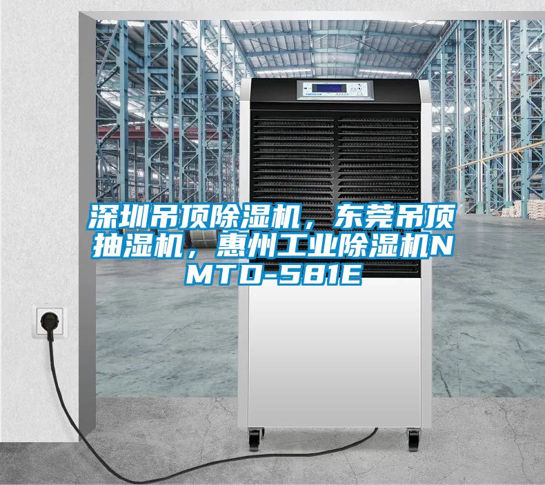深圳吊頂除濕機(jī)，東莞吊頂抽濕機(jī)，惠州工業(yè)除濕機(jī)NMTD-581E