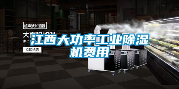 江西大功率工業(yè)除濕機(jī)費用