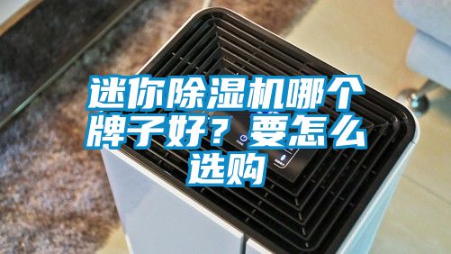 迷你除濕機哪個牌子好？要怎么選購