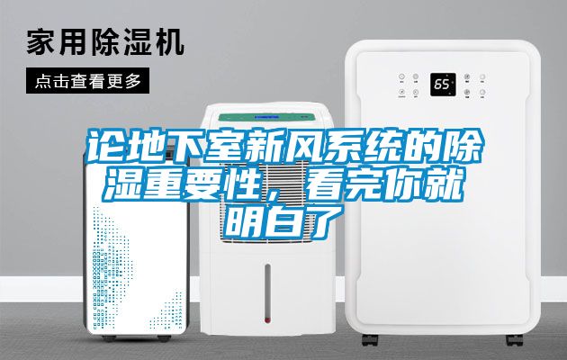 論地下室新風(fēng)系統(tǒng)的除濕重要性，看完你就明白了