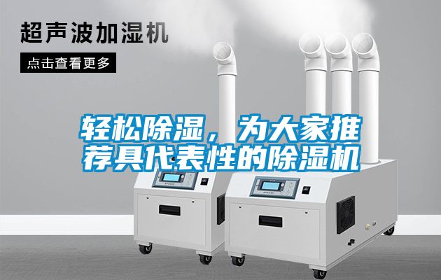 輕松除濕，為大家推薦具代表性的除濕機(jī)