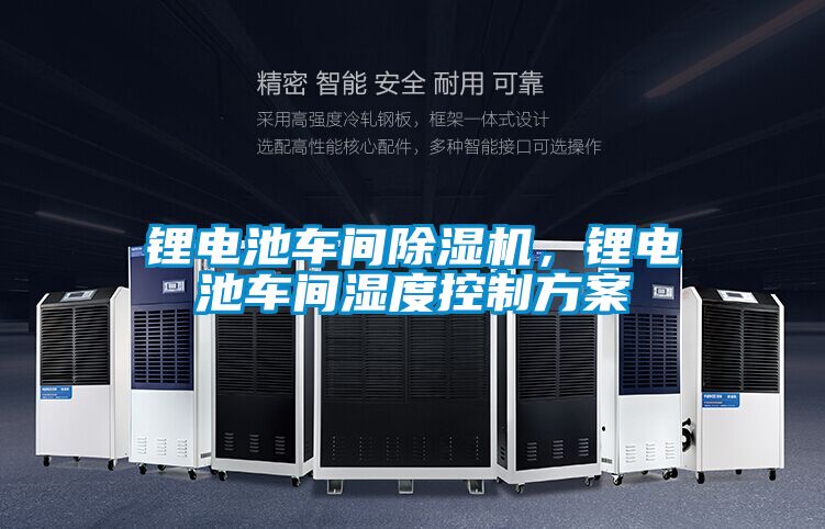 鋰電池車間除濕機，鋰電池車間濕度控制方案