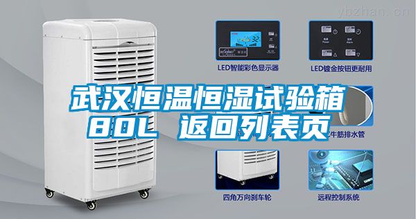 武漢恒溫恒濕試驗(yàn)箱80L 返回列表頁(yè)