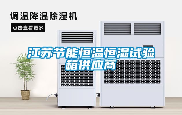 江蘇節(jié)能恒溫恒濕試驗箱供應(yīng)商