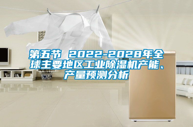 第五節(jié) 2022-2028年全球主要地區(qū)工業(yè)除濕機(jī)產(chǎn)能、產(chǎn)量預(yù)測(cè)分析