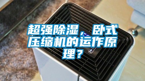 超強(qiáng)除濕，臥式壓縮機(jī)的運(yùn)作原理？