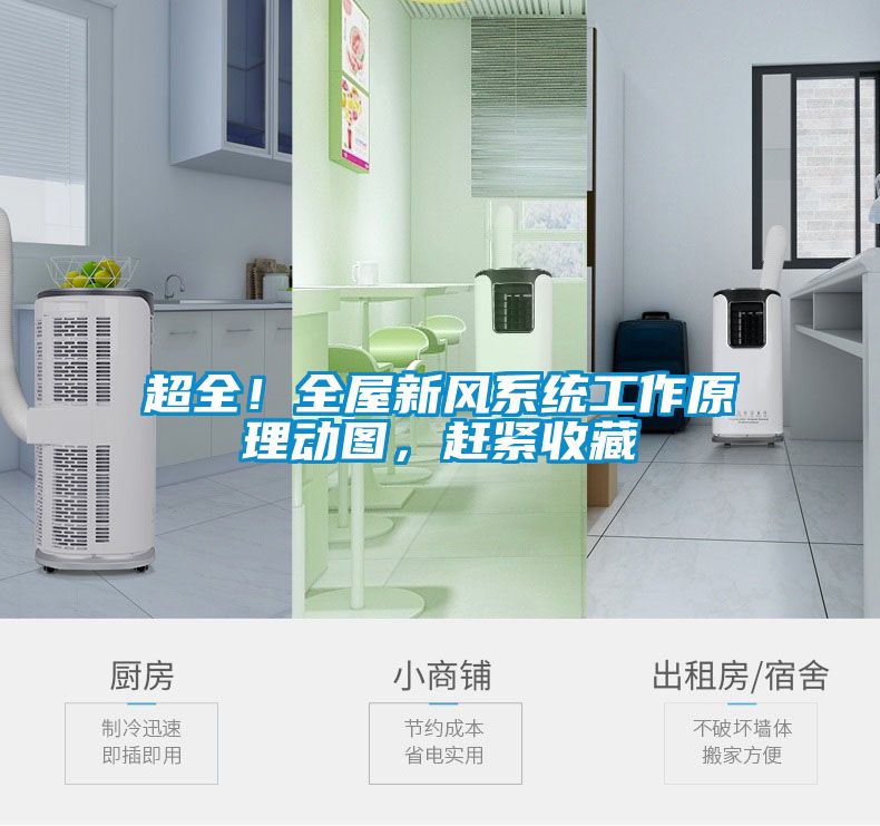 超全！全屋新風(fēng)系統(tǒng)工作原理動(dòng)圖，趕緊收藏