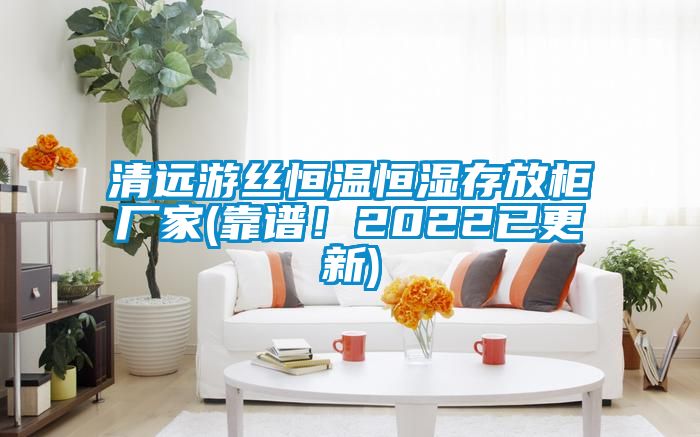 清遠(yuǎn)游絲恒溫恒濕存放柜廠家(靠譜！2022已更新)