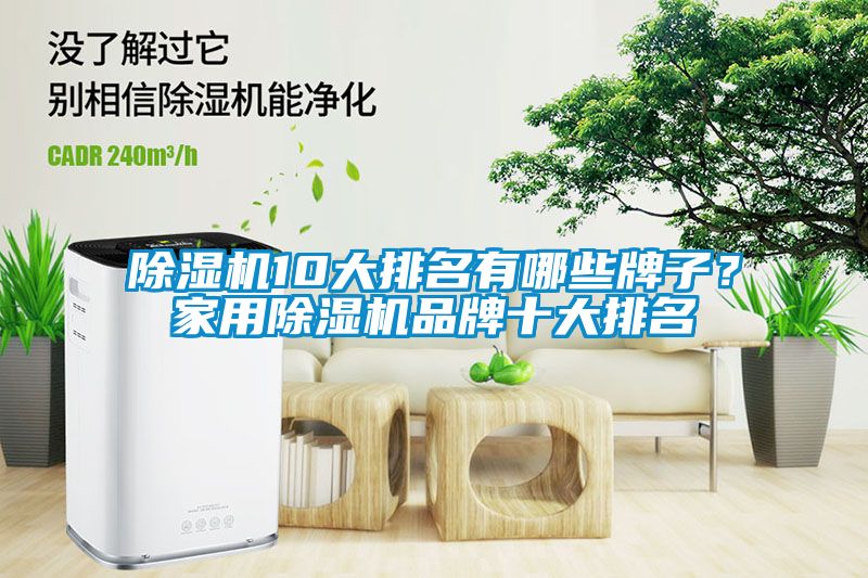 除濕機(jī)10大排名有哪些牌子？家用除濕機(jī)品牌十大排名