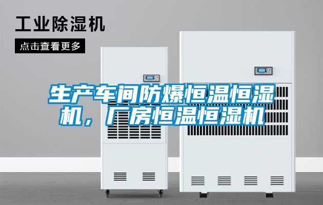 生產(chǎn)車(chē)間防爆恒溫恒濕機(jī)，廠房恒溫恒濕機(jī)
