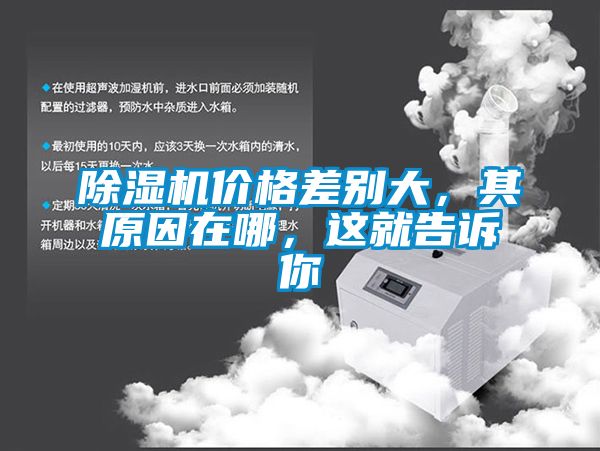 除濕機(jī)價格差別大，其原因在哪，這就告訴你