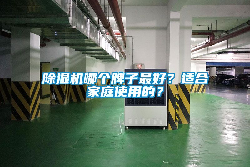 除濕機哪個牌子最好？適合家庭使用的？