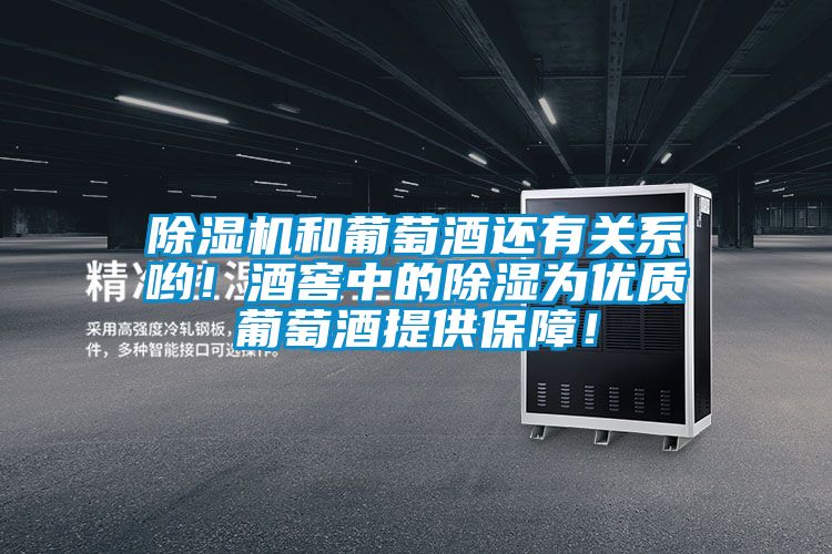 除濕機(jī)和葡萄酒還有關(guān)系喲！酒窖中的除濕為優(yōu)質(zhì)葡萄酒提供保障！