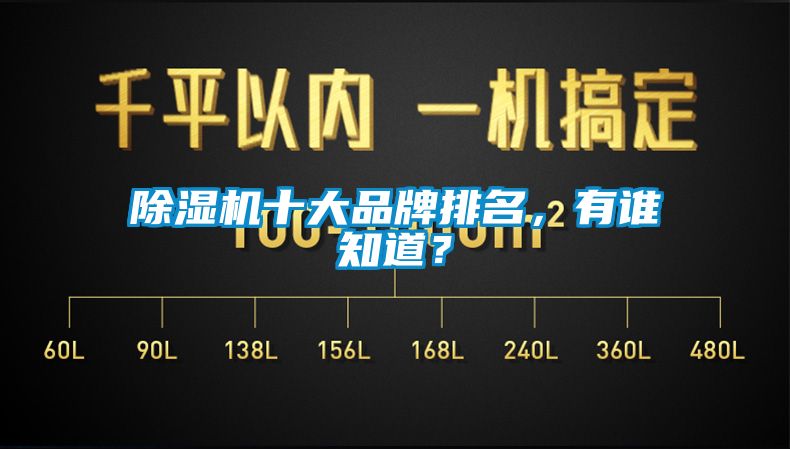 除濕機(jī)十大品牌排名，有誰知道？