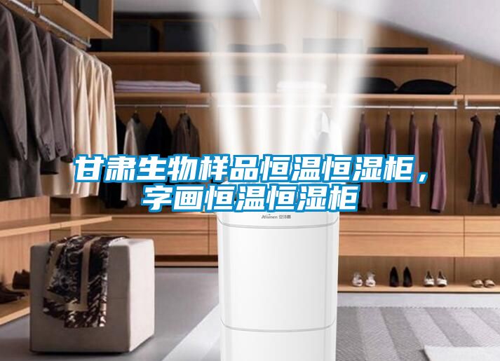 甘肅生物樣品恒溫恒濕柜，字畫恒溫恒濕柜