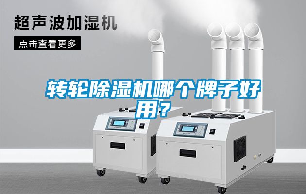 轉輪除濕機哪個牌子好用？