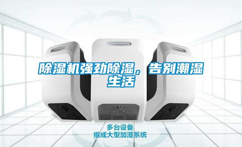 除濕機強勁除濕，告別潮濕生活