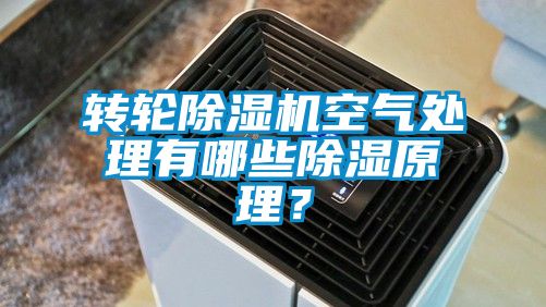 轉(zhuǎn)輪除濕機(jī)空氣處理有哪些除濕原理？