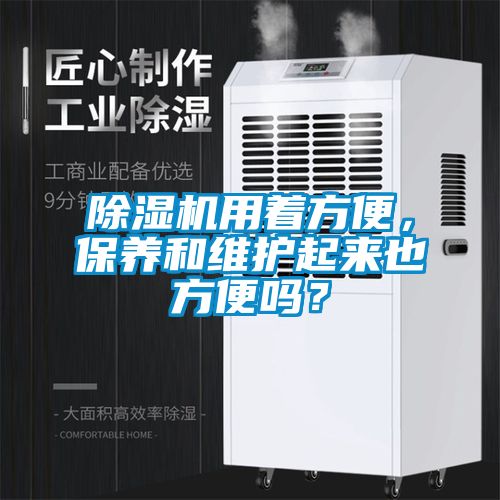 除濕機(jī)用著方便，保養(yǎng)和維護(hù)起來也方便嗎？