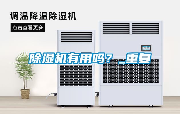 除濕機(jī)有用嗎？_重復(fù)