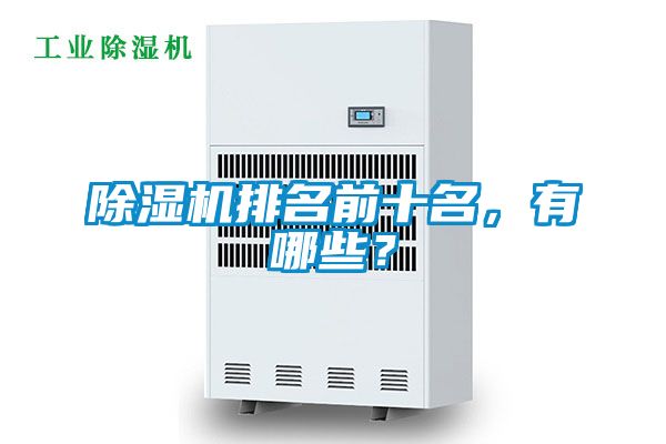 除濕機(jī)排名前十名，有哪些？