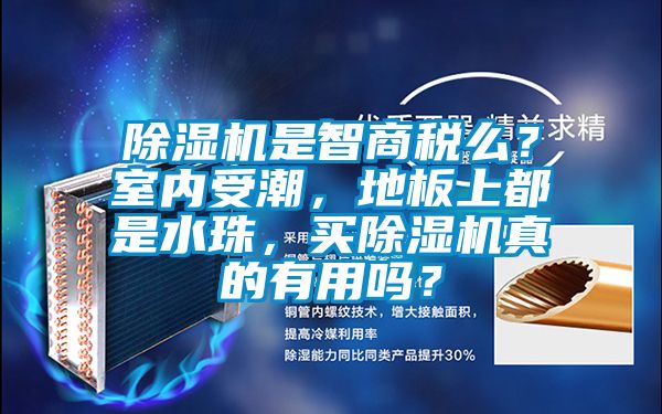 除濕機是智商稅么？室內(nèi)受潮，地板上都是水珠，買除濕機真的有用嗎？