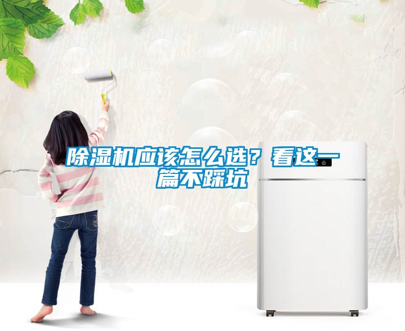 除濕機應該怎么選？看這一篇不踩坑