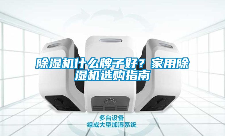 除濕機什么牌子好？家用除濕機選購指南