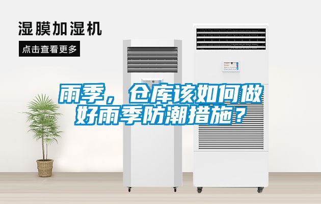 雨季，倉庫該如何做好雨季防潮措施？