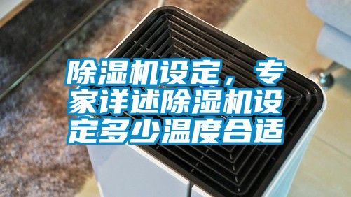 除濕機(jī)設(shè)定，專家詳述除濕機(jī)設(shè)定多少溫度合適