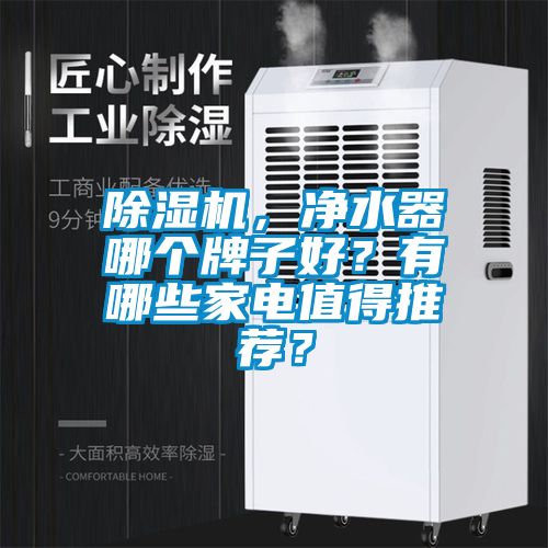 除濕機，凈水器哪個牌子好？有哪些家電值得推薦？